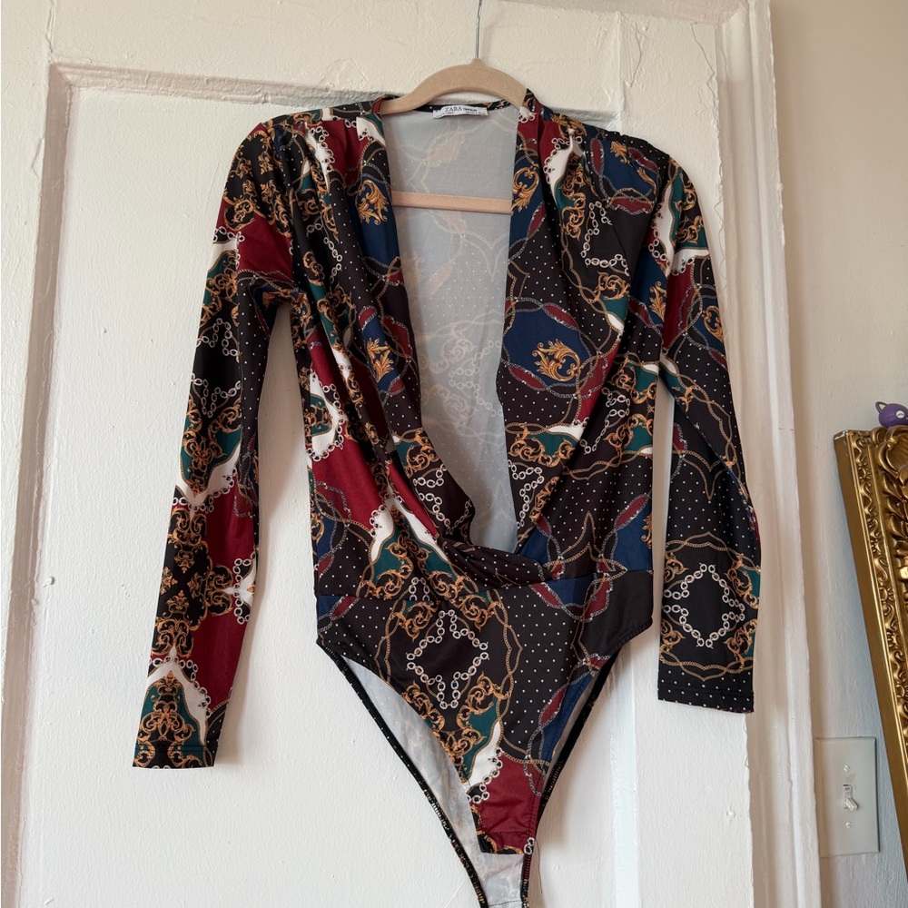 Zara Long Sleeve Bodysuit
